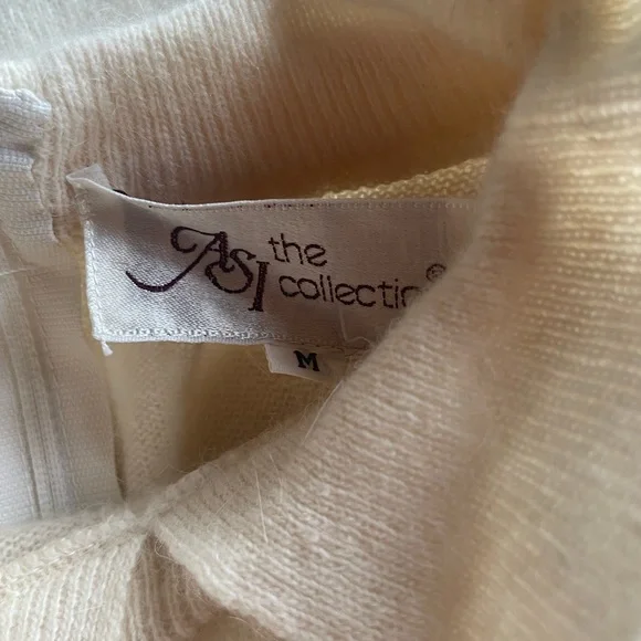 1970s/80s ASI Collection Lambswool/Angora Blend Sweater Dress - Picture 6 of 6